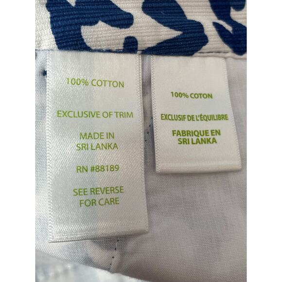 Lilly Pulitzer Shorts Size 0 Blue Animal Print Low Rise Tropical Resort Preppy - Picture 7 of 7